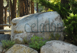 Celadon neighborhood Entrance Sign