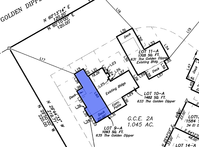 Durango Colorado Real Estate Bluffs plat map