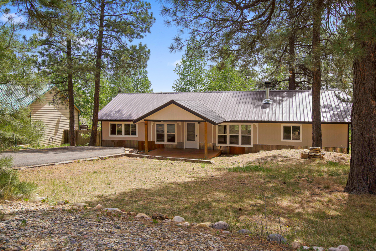 Durango real estate with light and bright in the tall pines!