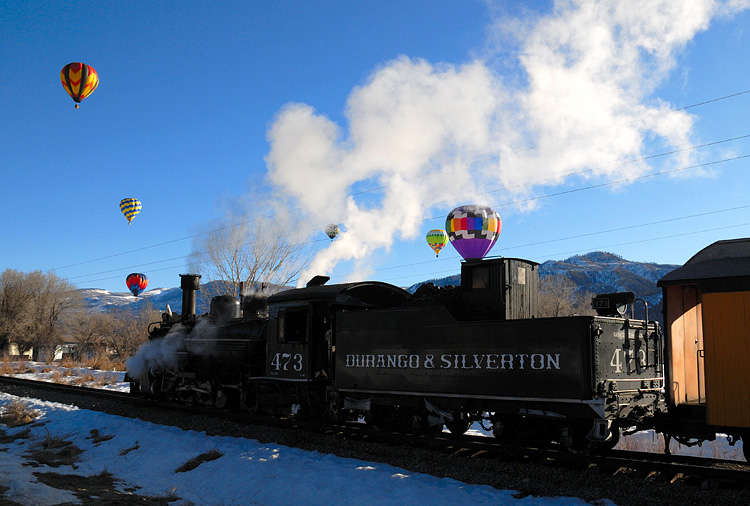 Balloon Train 2009 Durango CO